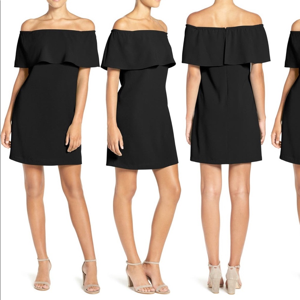 Charles Henry off the shoulder dress